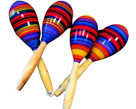 Wood Maracas Rhythm Band Instruments Wood Rumba Shakers Shakers Percussion Instrument Party ...