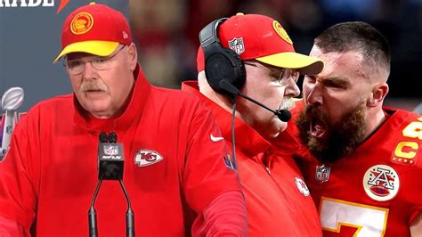 Andy Reid Comments on Travis Kelce's Super Bowl Sideline Incident