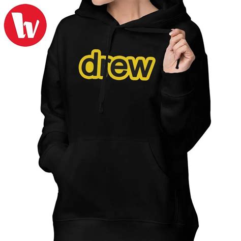 Justin Bieber Clothes Purpose Tour Hoodie DREW Hoodies Red Graphic ...