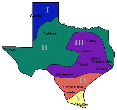 Texas Climate Zone Map - Draw A Topographic Map