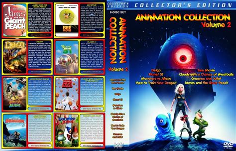 Animation Collection - Volume 2 - Movie DVD Custom Covers - Animation v2 :: DVD Covers