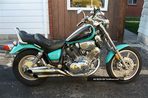 1995 Yamaha Virago 750 Custom Pipes Lots Of Chrome