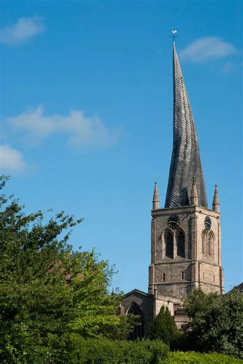 Myths about Chesterfield's crooked spire and how it got twisted ...