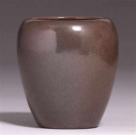 Paul Revere Pottery Vase Gunmetal Glaze | California Historical Design