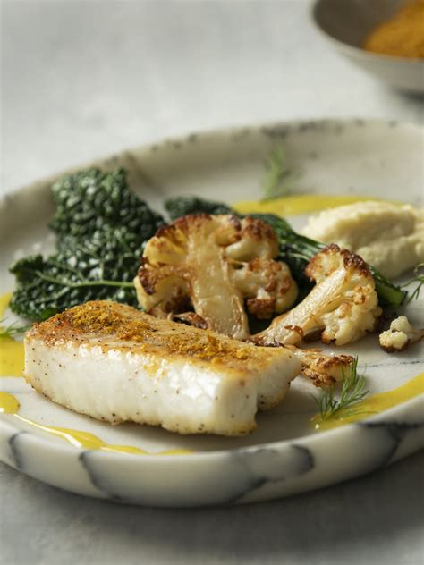 Curried Murray cod with cauliflower recipe | Aquna Sustainable Murray Cod