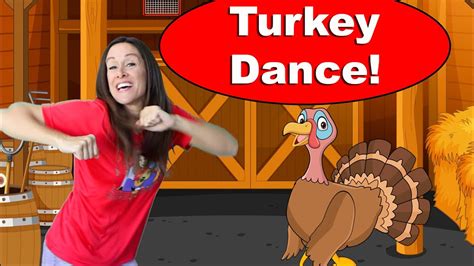 Turkey Dance (Official Video) Children's Song | Thanksgiving Song for ...