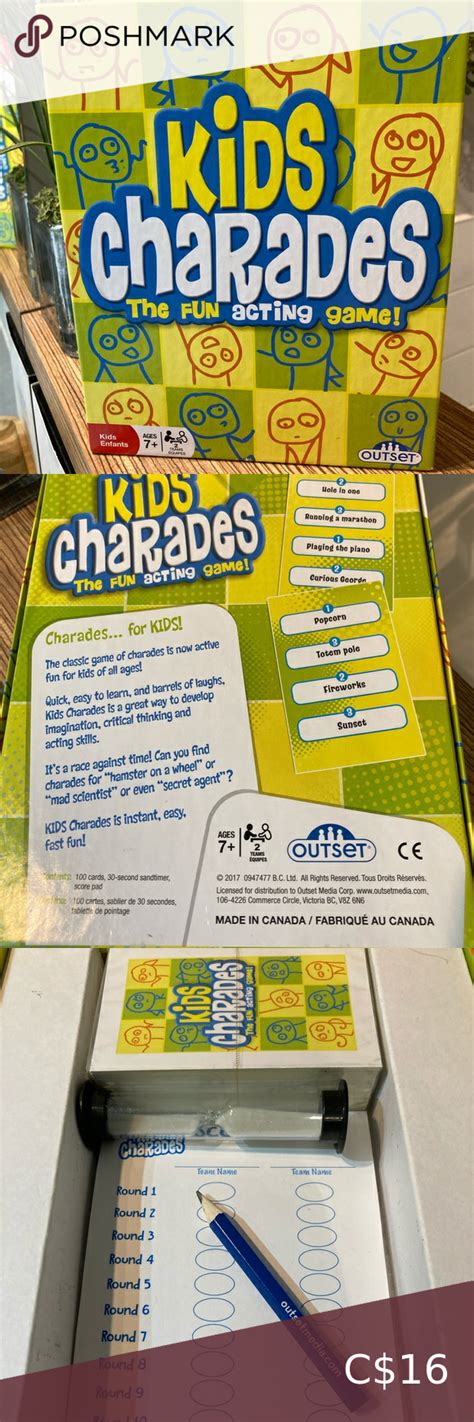 Kids charades game | Charades for kids, Charades, Charades game