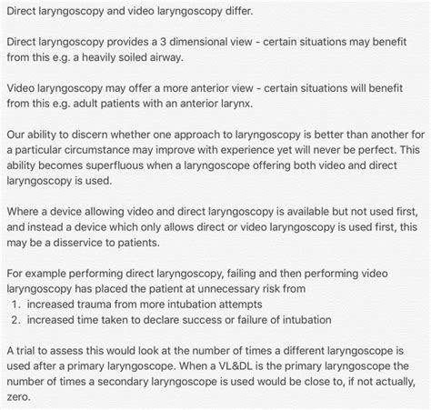 Video & Direct Laryngoscopy | PatientSafe Network