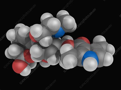 Batrachotoxin poison molecule - Stock Image - F004/8276 - Science Photo Library