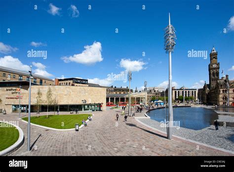 Bradford City Park, City of Bradford, West Yorkshire, England Stock ...