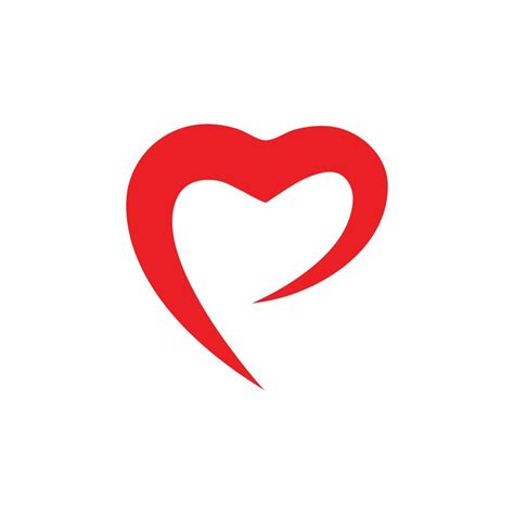 Heart Logo Template vector 17556298 Vector Art at Vecteezy