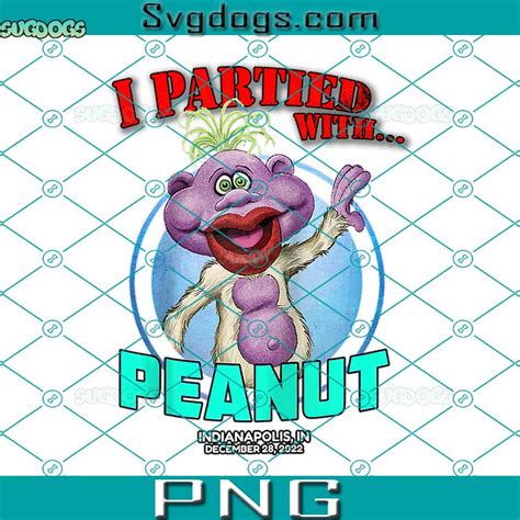 Jeff Dunham Peanut PNG, I Partied With PNG, Peanut Indianapolis PNG