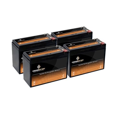 12V 10AH SLA Battery for Electric Scooter Schwinn S180 / Mongoose (4 Pack) - Walmart.com ...