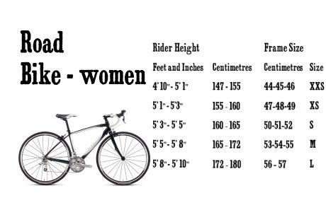 Bike Sizing Guide | Road bike, Road bike women, Bicycle mountain bike