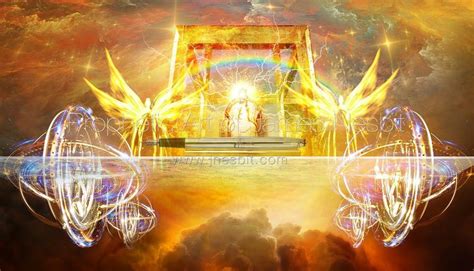 Ezekiel's Throne — Products – Prophetic Art of James Nesbit | Prophetic art, Our father who art ...