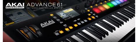 Amazon.com: Akai Professional Advance 61 | 61-Key Virtual Instrument Production Controller with ...