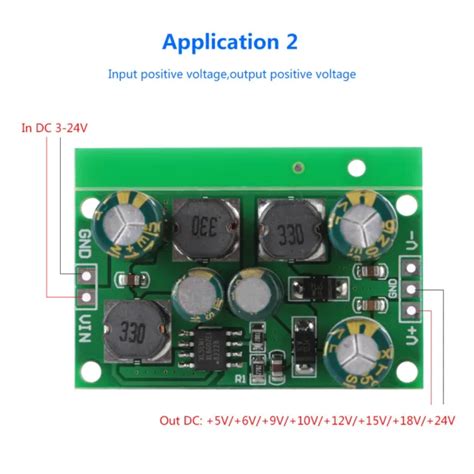 DC-DC POSITIVE & Negative Voltage Boost- Converter Output ±12VDC $8.94 - PicClick