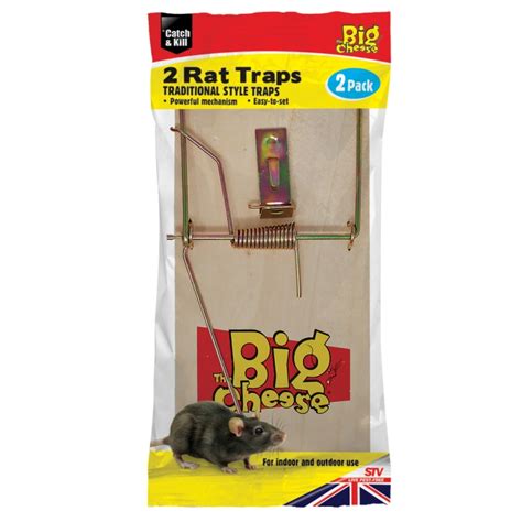 Wooden Rat Trap - 2 Pack