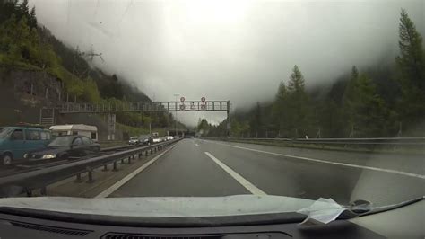 Gotthard Pass was closed, Gotthard Road Tunnel (16.9 km, 1980) - YouTube