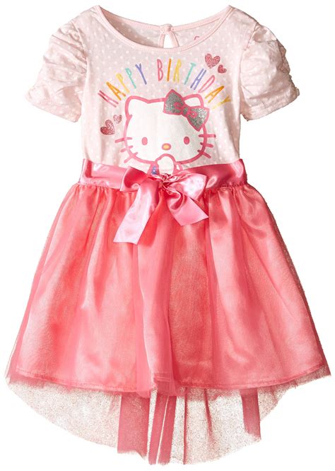 Hello Kitty Little Girls' Toddler Tutu Dress, Blushing Bride, 4T. Fashionable. Comfortable ...