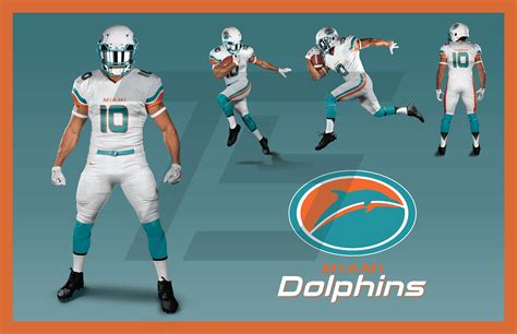 Miami Dolphins Uniform Redesign on Behance