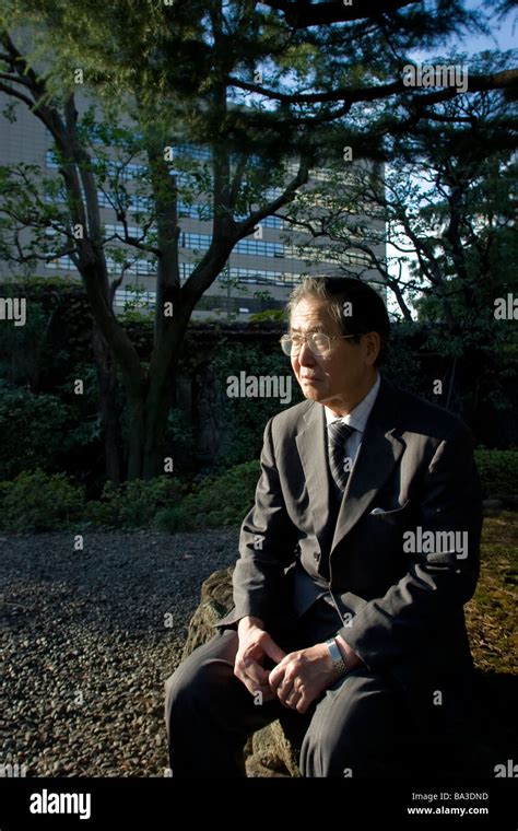 Alberto Fujimori former President of the Republic of Peru in Tokyo ...