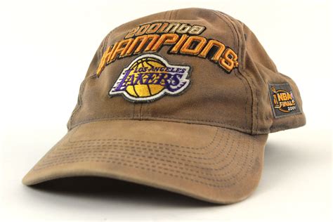 Lot Detail - 2001 Los Angeles Lakers NBA Champions Commemorative Hat