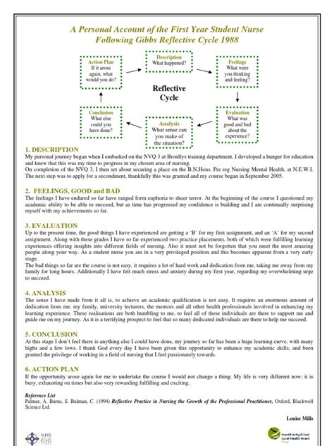 Gibbs Reflective Essay On Group Work — Reflective Essay by using Gibbs Reflective Cycle