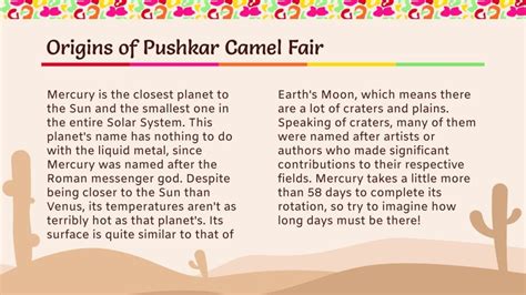 Pushkar Camel Fair | Google Slides & PowerPoint