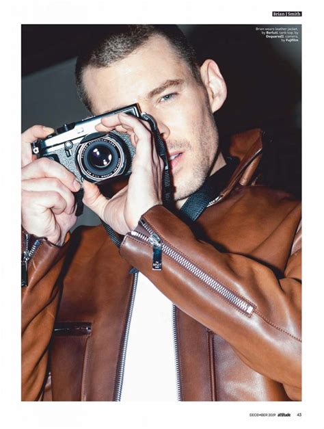 Sense8 Actor Brian J Smith Coming Out in recently Issue of Attitude December 2019 - Fashionably Male