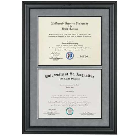 DOUBLE DIPLOMA FRAMES - SHOP BY STYLE - DIPLOMA FRAMES - COLLECTIONS