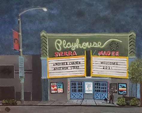 Sierra Madre Playhouse, CA by TomOliverArt on DeviantArt