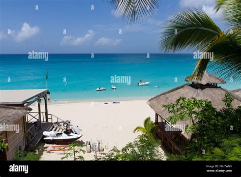 La Samanna beach Saint Martin / Sint Maarten Stock Photo - Alamy