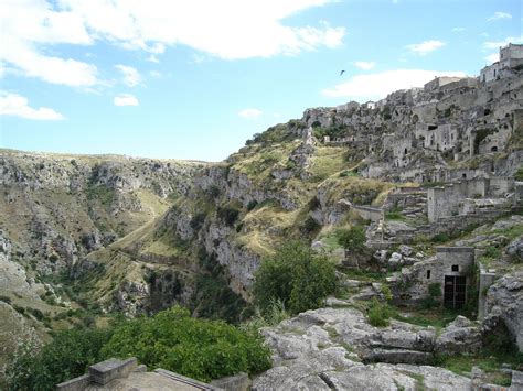 Download free photo of Matera caves,cave dwellings,southern italy,cultural heritage,unesco sites ...