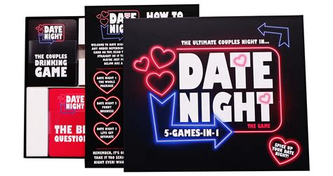 Date Night The Game - The Ultimate Couples Game 5-IN-1