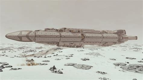 Starfield - my class M ship "Endeavor" - ultra wide 5120x1440 - 32:9 ...