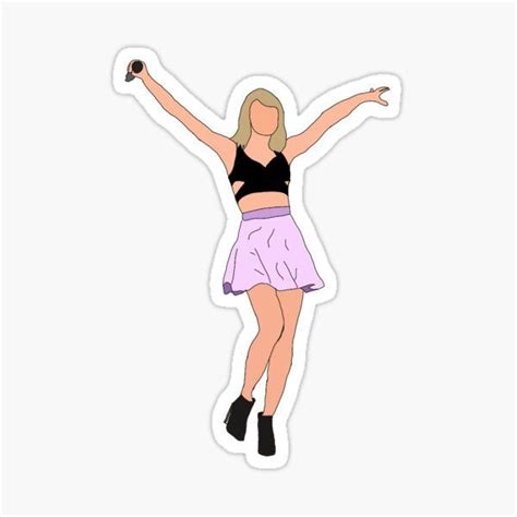 Pegatinas: Taylor Swift | Redbubble Taylor Swift Drawing, Taylor Swift ...