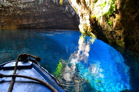 Melissani Cave, Kefalonia, Greece | Places to see, Kefalonia, Greece