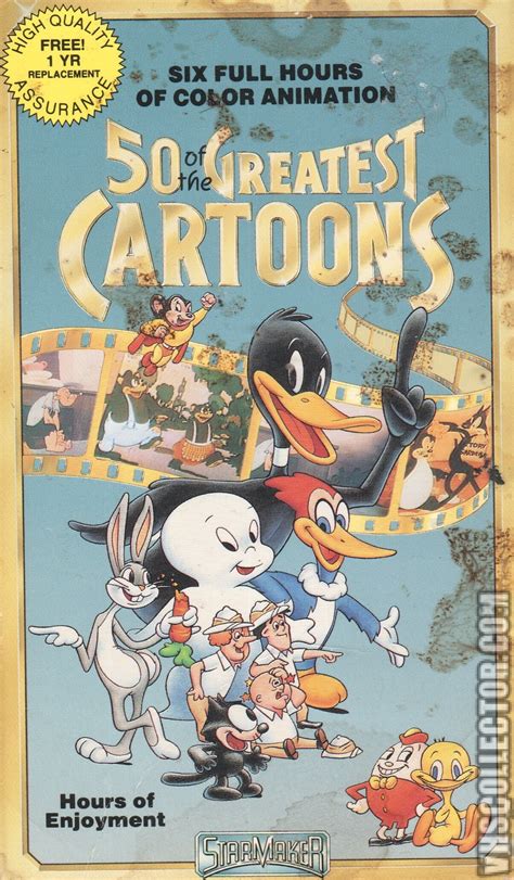 50 Of The Greatest Cartoons | VHSCollector.com