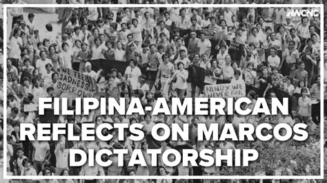 Filipina-American reflects on Marcos dictatorship | wcnc.com