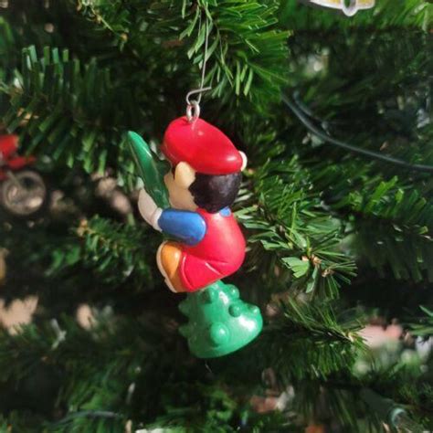 Vintage Mario Brothers Custom Christmas Tree Ornament | #3878073358