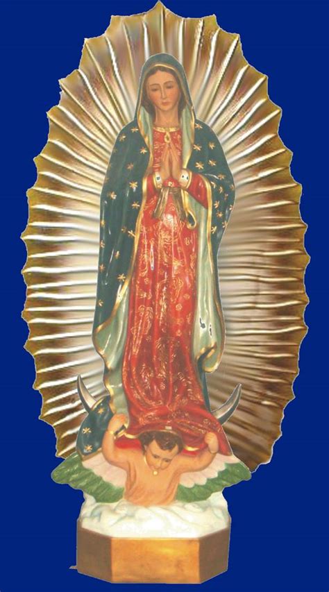 Our Lady of Guadalupe Statue #7796 92"H. - McKay Church Goods