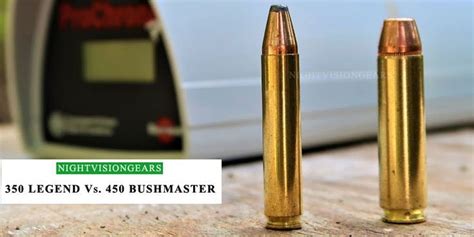 350 Legend vs 450 Bushmaster: Which Straight-Walled Cartridge Wins Out ...