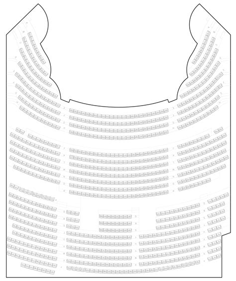 Genesee Theatre :: Seating Chart