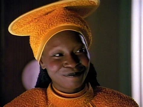 Whoopie Goldberg as Guinan on Star Trek: The Next Generation - TREKNEWS.NET | Your daily dose of ...