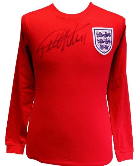 Geoff Hurst Signed Replica 1966 Shirt