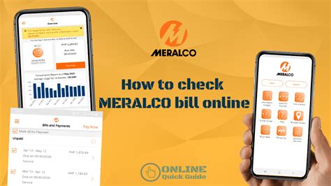 How to check Meralco bill online | Online Quick Guide