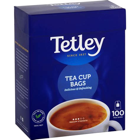 Tetley Tea Bags 100 Pack | Woolworths