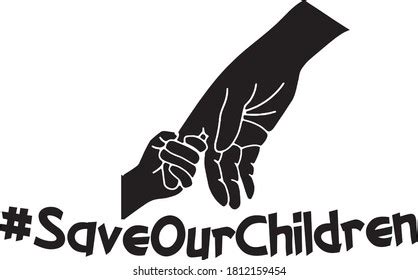 Save Our Children Vector Stock Vector (Royalty Free) 1812159454 ...