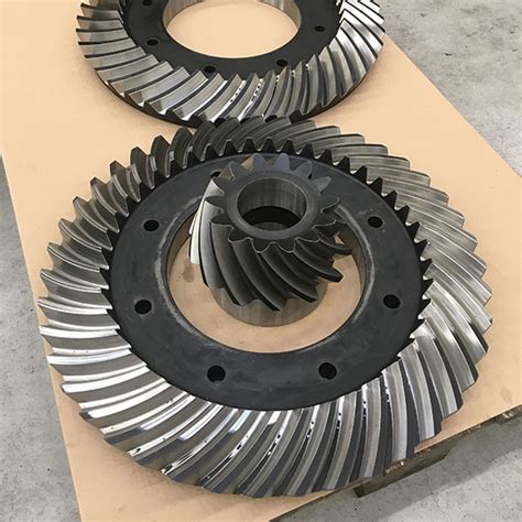 Spiral Bevel Gears - Sanders Gears | Castings | Machining